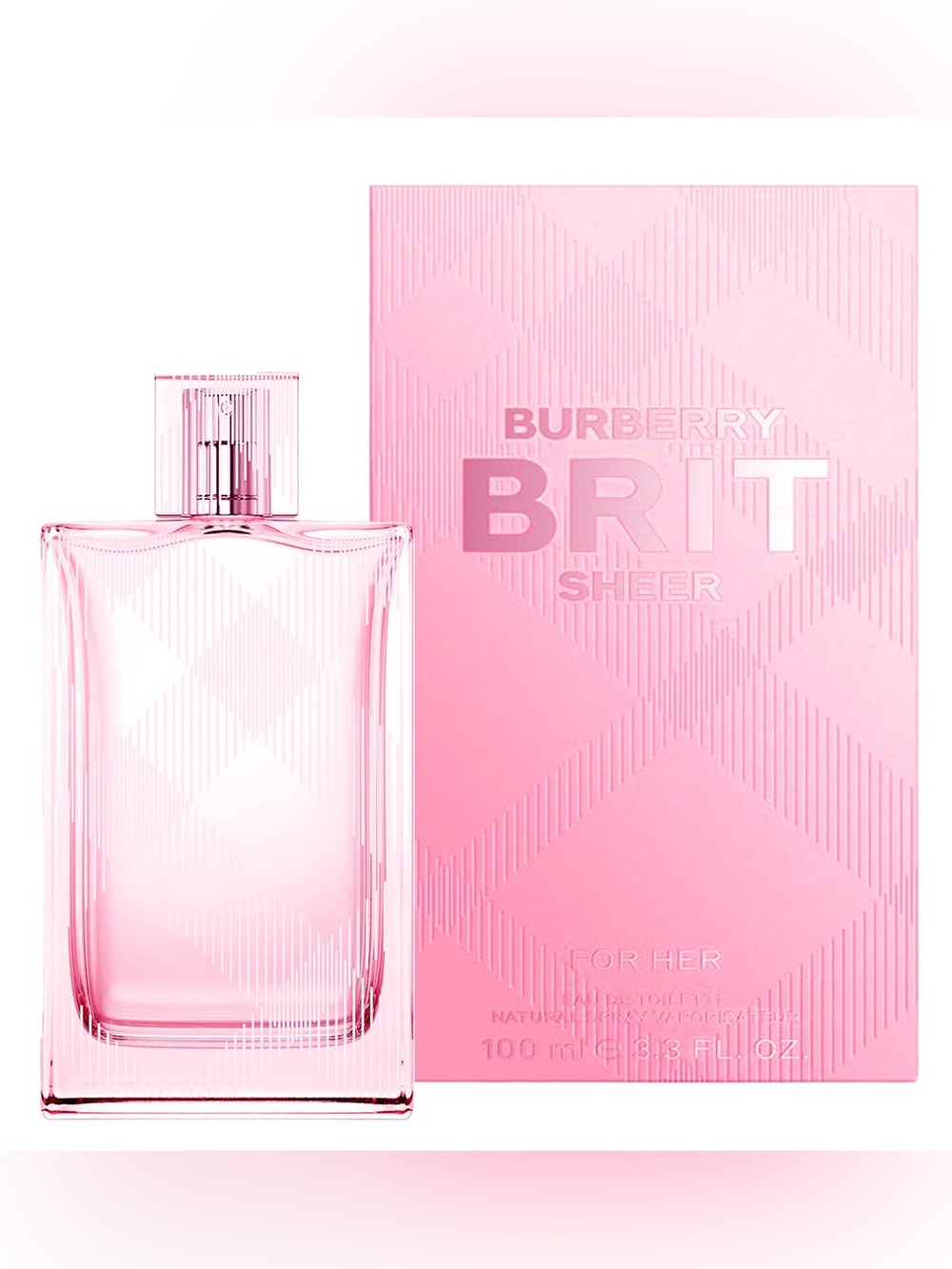 Burberry Brit Sheer Eau de Toilette - 3.3oz 100ml New Sealed.